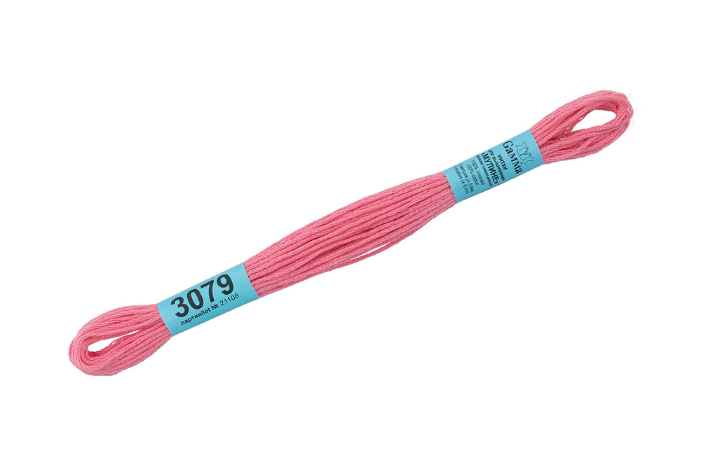 Мулине  "Gamma", 100% хлопок, 8 м, №3079