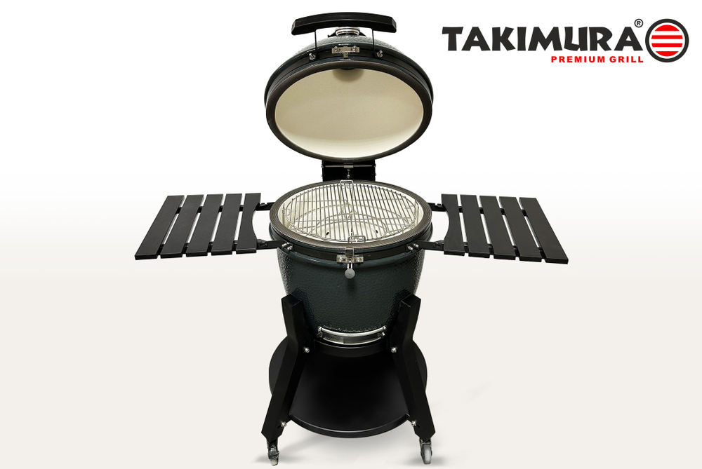 Керамический гриль Takimura 22 дюйма (графит)