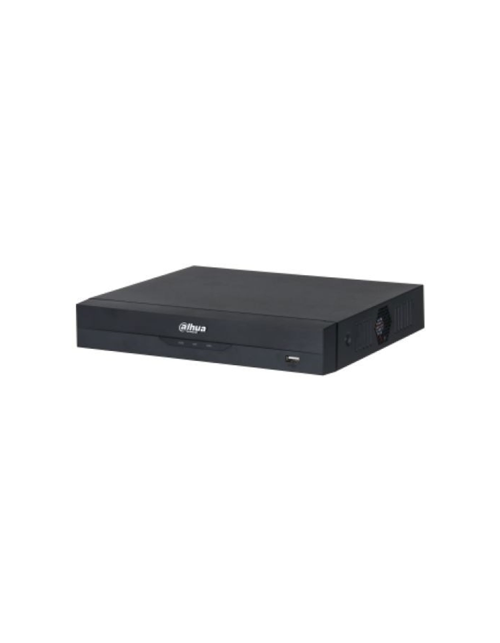DAHUA DHI-NVR2104HS-P-I2 4-канальный IP-видеорегистратор с PoE, 4K и H.265+, видеоаналитика, входящий поток до 80Мбит/с, 1 SATA III до 10Тбайт