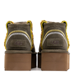 UGG Classic Ultra Mini Braid Platform Burnt Olive