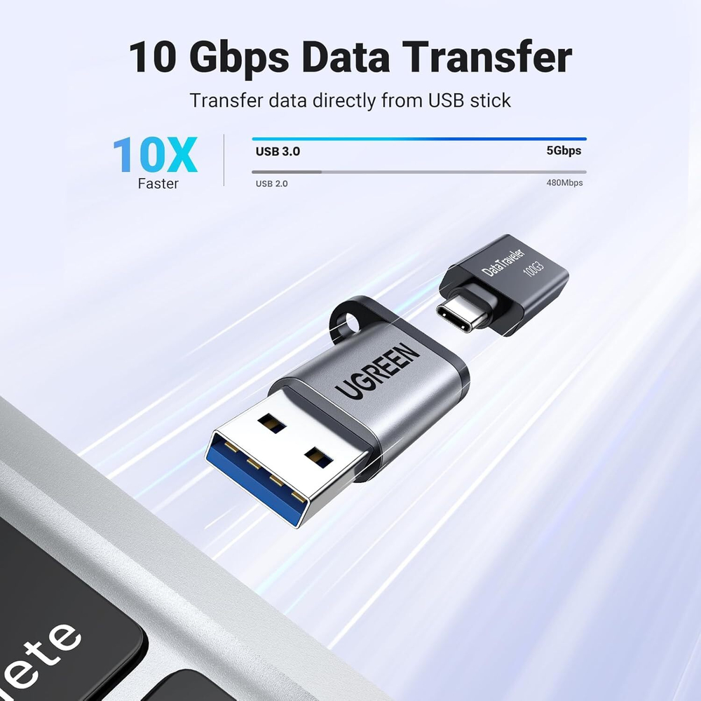 Переходник USB 3.1 Type C - USB 3.0 UGREEN 35000