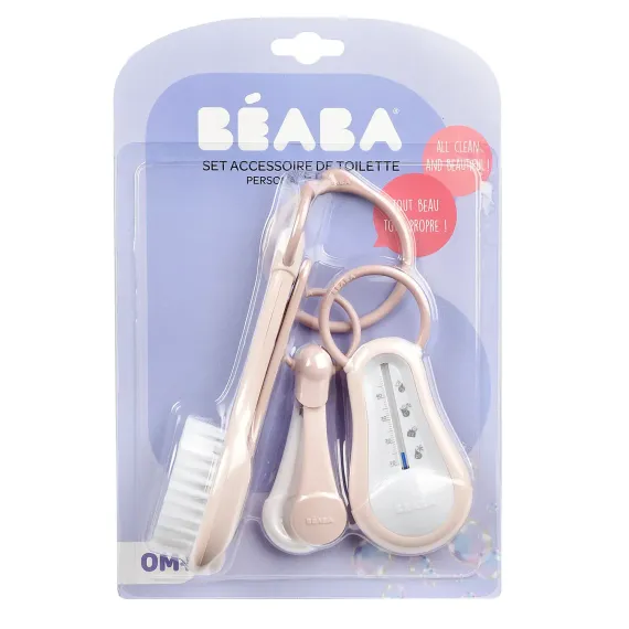 Набор туалетных принадлежностей Beaba Toiletry Accessory Set Old Pink