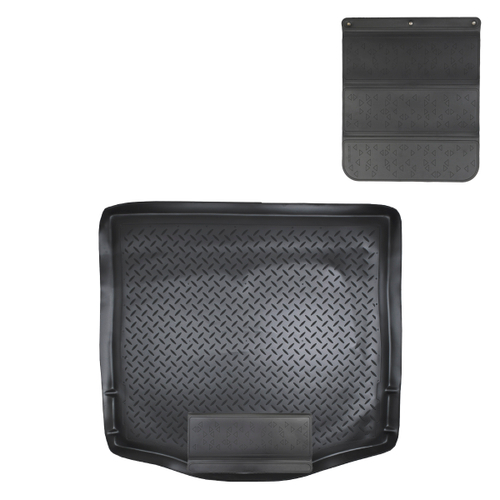 Коврик в багажник Norplast/Unidec для Ford Focus II в кузове SD (2004-2011), Черный, арт.NPL-P-22-15-APP