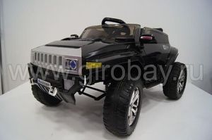 Детский электромобиль River Toys Hummer A888MP черный