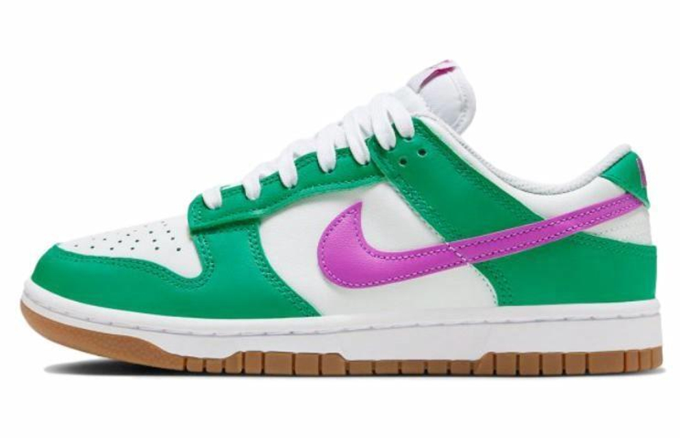 Кроссовки Nike Dunk Low "Stadium Green And White" (Женская размерная сетка)
