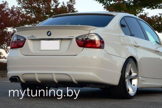 Диффузор заднего бампера V.1 для BMW 3 E90/E91 2004-2011 Sedan/Touring