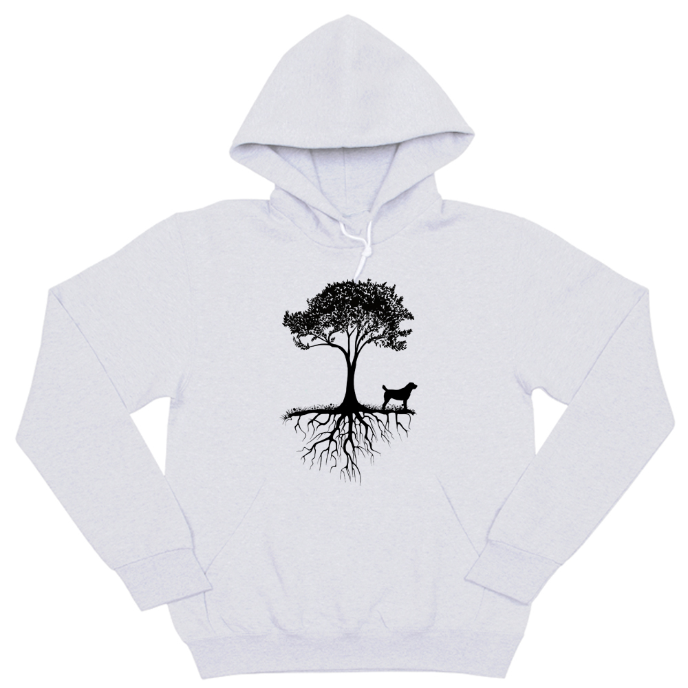 Толстовка "Алабай и дерево"