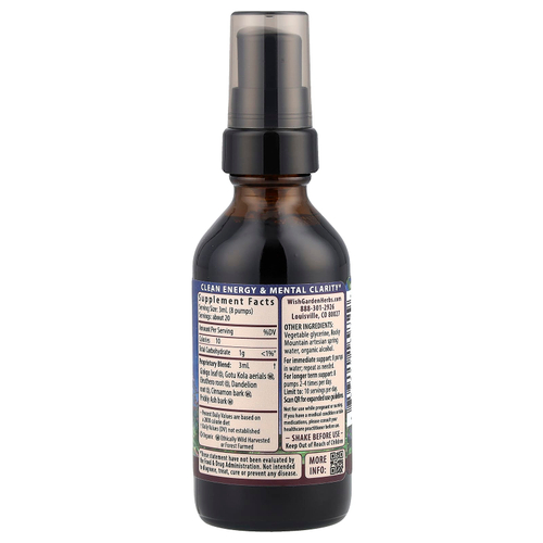 WishGarden Herbs, Genius Juice, когнитивная помощь, 59 мл (2 жидк. Унции)