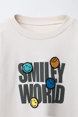 ZARA ПИЖАМА SMILEYWORLD ®, АНТРАЦИТОВО-СЕРЫЙ