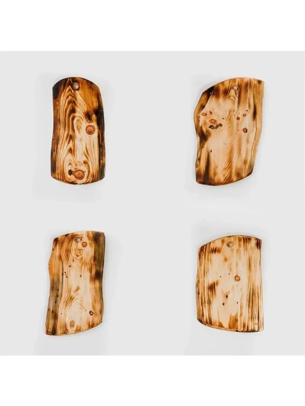 Набор разделочных досок из Сибирского кедра 4 штуки