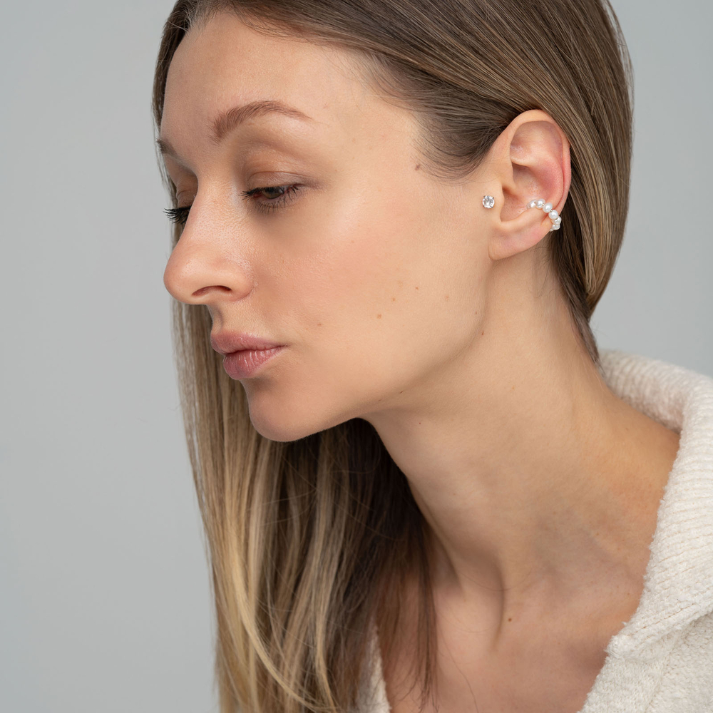 Кафф жемчужный мини