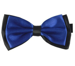 Бабочка галстук для мальчика синяя ярко-синяя синий тёмно-синий электрик яркая в садик школьная на утренник праздничная на праздник классика