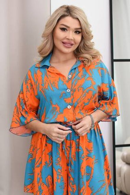 Комбинезон с шортами УК-378-1 Фабрика Моды Фото 2