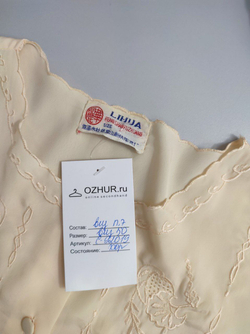 Блуза Linhua нежного цвета 50 размер