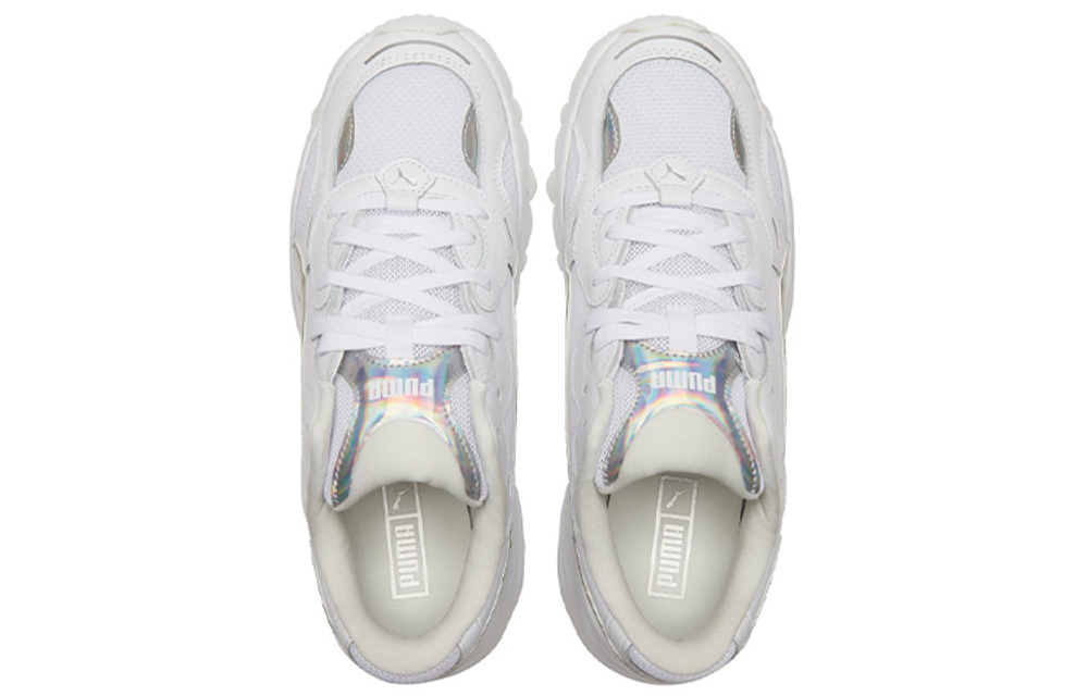 PUMA Pulsar Wedge "Iridescent White Silver" Women"s