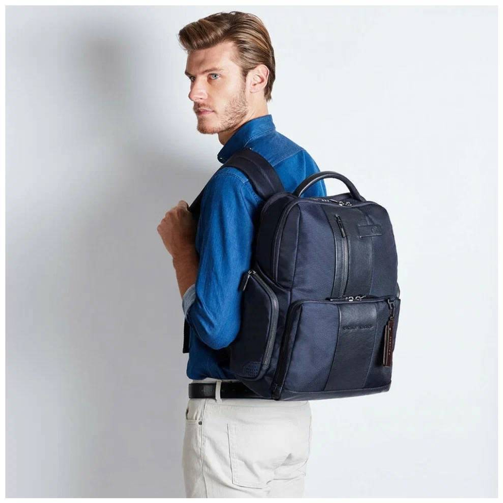 Рюкзак для ноутбука Piquadro BRIEF2 BagMotic/Nero