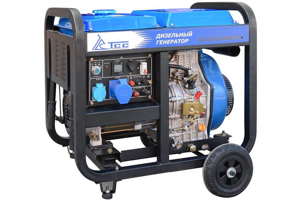 Дизель генератор TSS SDG 8000EHA - [7.5 кВт / 32,6 А] с блоком АВР