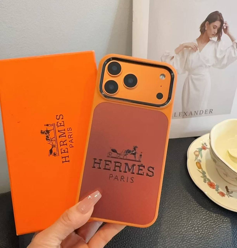 Чехол на iPhone 17 Pro Max Hermes