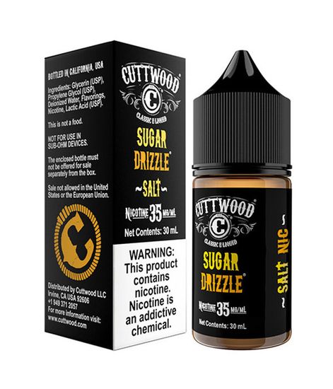 Жидкость Cuttwood (30 мл, 20 мг EXTRA SALT) Sugar Drizzle