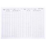 Бланк, офсет, "Путевой лист автобуса", А4 (198х275 мм), СПАЙКА 100 шт., STAFF, 130271