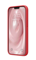 Накладка iPhone 13 Pro Max силикон red