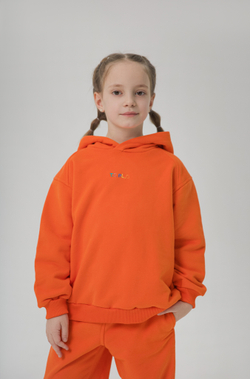 Худи в стиле oversize Апельсин