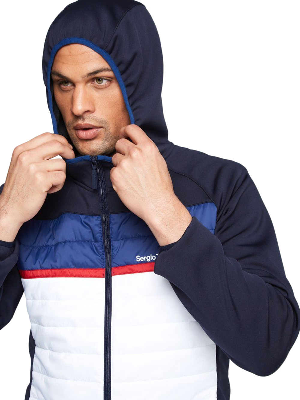 Мужская кофта теннисная Sergio Tacchini Nam Jacket - navy/blue