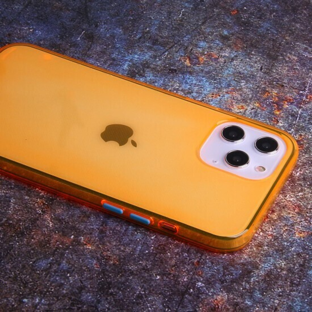 Чехол ТПУ Неон для iPhone 12 Pro, 011744 Голубой