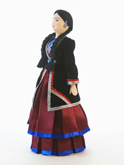 Кукла фарфоровая Башкирка