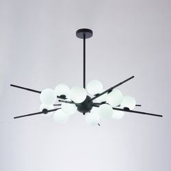 Люстра на штанге Cherry Bomb 16 balls black