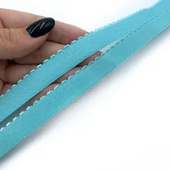 Резинка отделочная ментол 15 мм, 641/15