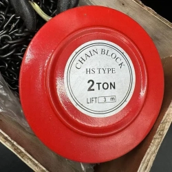 Таль цепная , Лебедка 2 тонны длина цепи 3 метра/ Лебедка механическая подвесная c фиксацией цепи