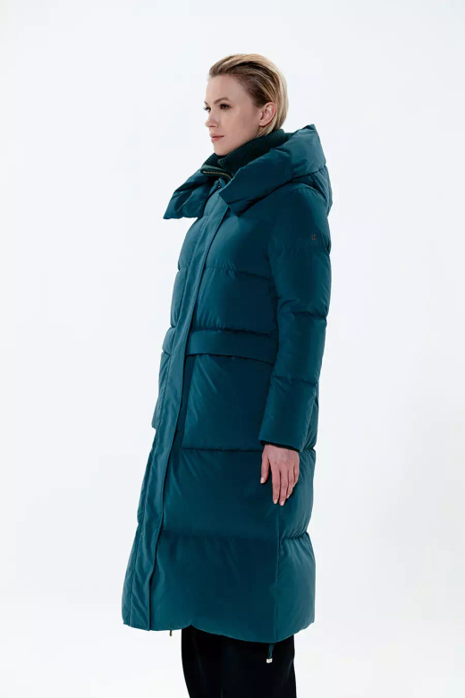 Стеганый пуховик