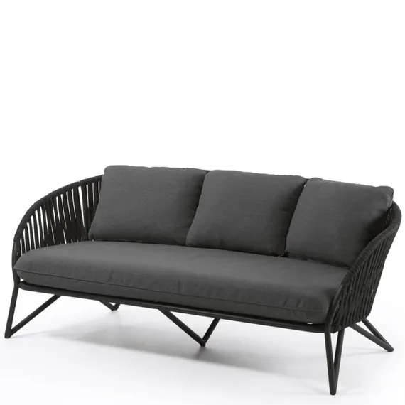 Уличный диван Branzie черный