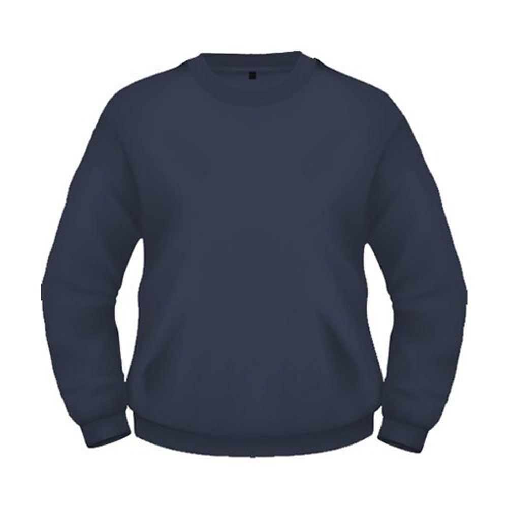 СВИТШОТ СУВЕНИРНЫЙ ФЛИС, 280 гр, темно-синий, J-301 р.86