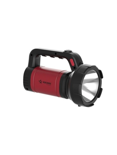 Фонарь-прожектор аккумуляторный Premium 5Вт 2 режима литиевый аккум. 2.4А.ч супер яркий экономн. время работы от 3 до 12ч ЗУ (в компл.) КОСМОС KOSAc8005WLith