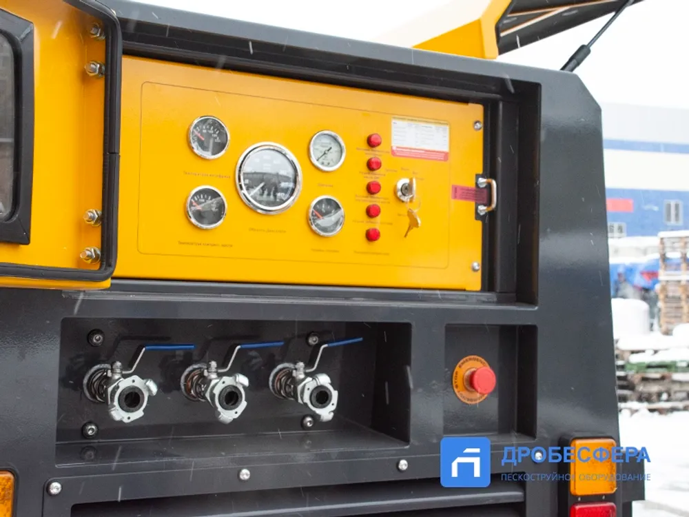 Передвижной компрессор ET SD-185T-7 на шасси