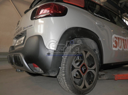 Фаркоп оцинкованный Galia C073C для Citroen C3 Aircross 2018-(паспорт и сертификат в комплекте)(без электрики)
