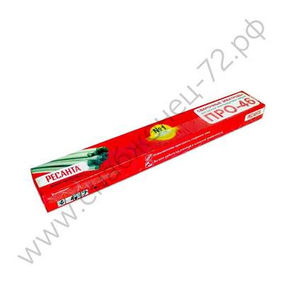 Сварочный электрод РЕСАНТА ПРО-46 Ф3,0 Пачка 3 кг