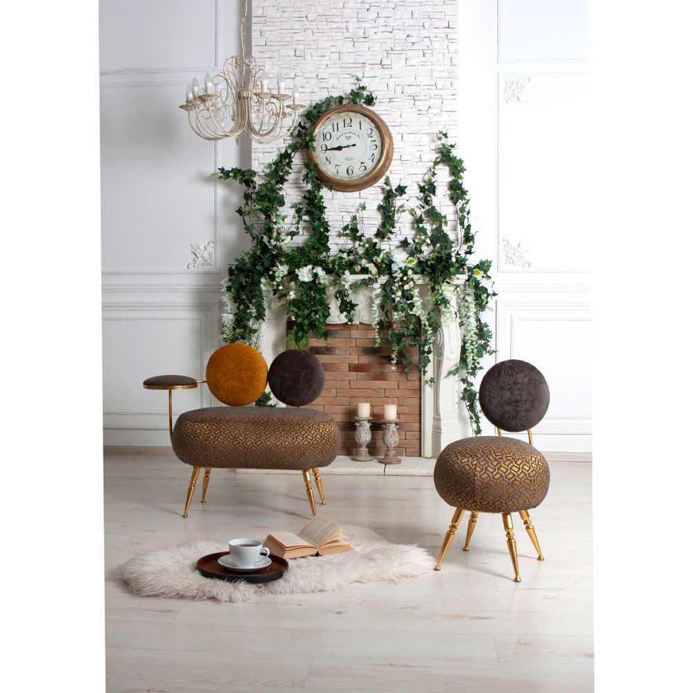 Банкетка Форте Люкс Голд