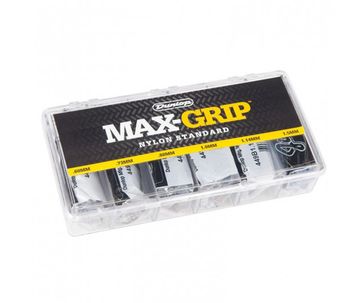 Коробка медиаторов, 216шт, 6 толщин, Dunlop 4491 Max-Grip Nylon Standard