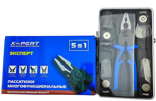 X-PERT Пассатижи многофункциональные 5в1 XP-PM0501