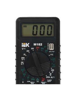 Мультиметр цифровой Compact M182 IEK TMD-1S-182