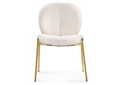 Стул на металлокаркасе Kalipso 1 white / gold