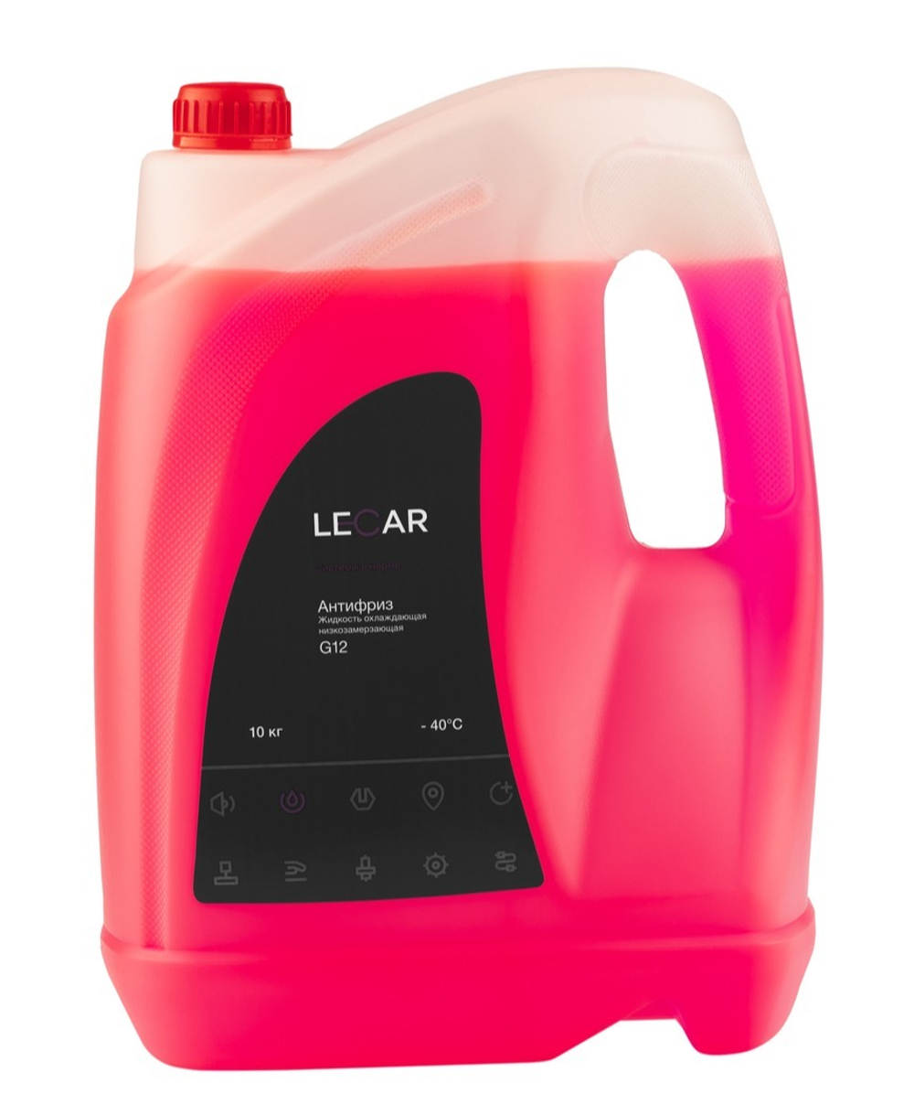 Антифриз Lecar красный G12 10 кг
