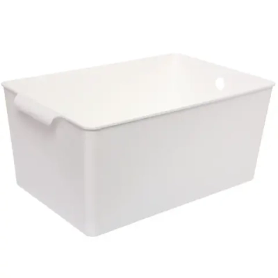 Корзина - органайзер для хранения «ДАЛЛЕТ», цвет белый, 34*22.5*15см.