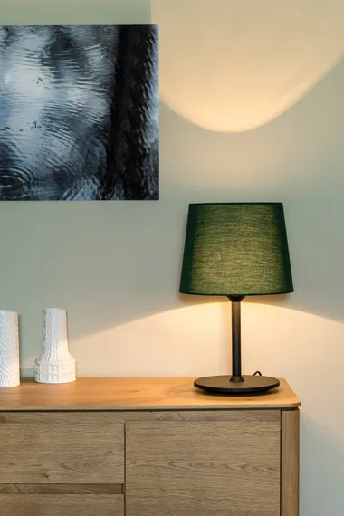 Настольная лампа Savoy зеленая