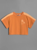 Костюм для девочки, футболка и кюлоты