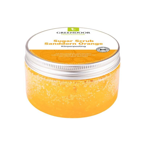 Скраб для тела Greendoor Sugar Scrub с экстрактом облепихи и апельсина., 230 гр