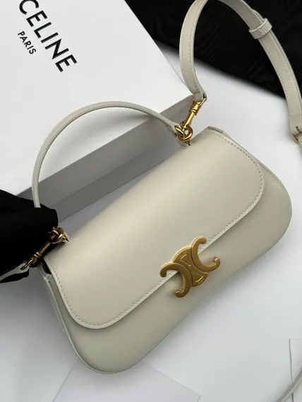 Сумка CELINE LOLA IN SHINY CALFSKIN белый